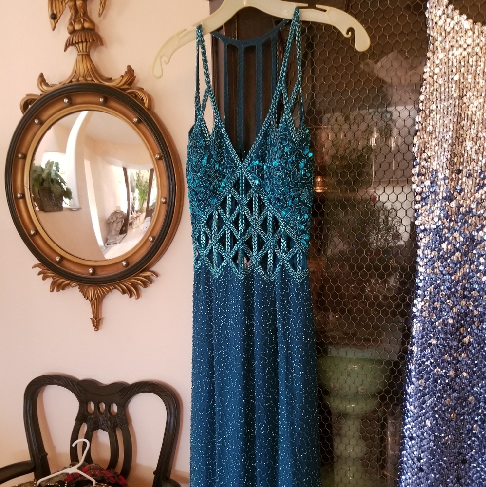 Sexy evening gown